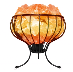 IRON BASKET LAMP