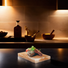 Himalayan salt serving slab.